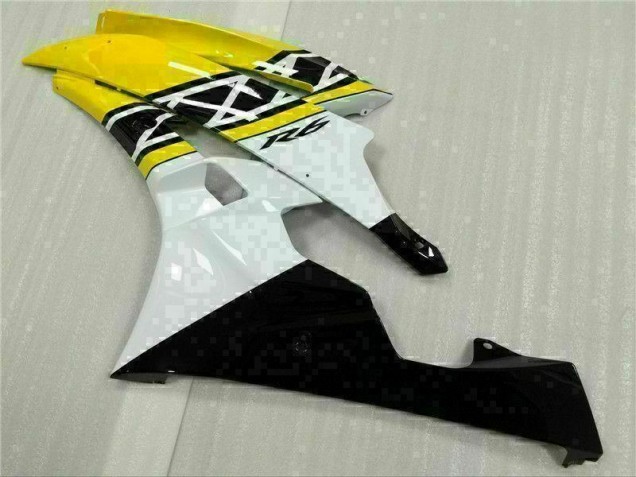 Gelb Weiß Schwarz R6 06-07 Verkleidung Gelb Weiß Schwarz R6 06-07 Verkleidung