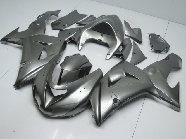 Glänzend Grau ZX10R 06-07 Verkleidungen Glänzend Grau ZX10R 06-07 Verkleidungen