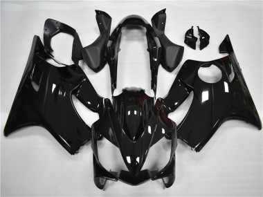 Glänzend Schwarz CBR 600 F4i 04-07 Verkleidungen