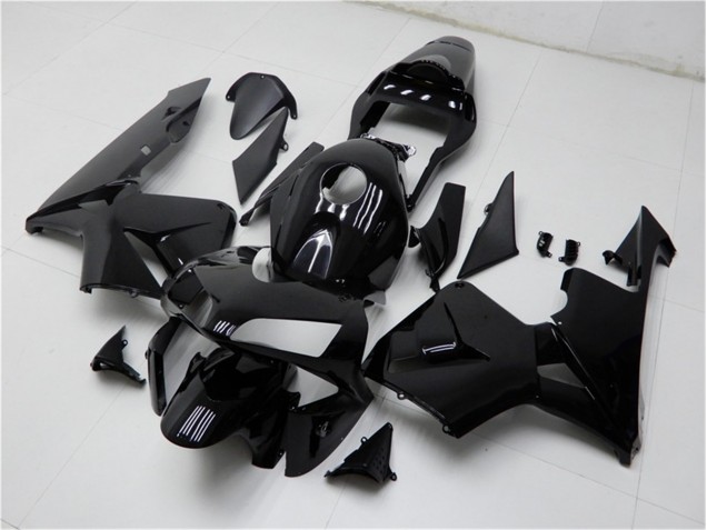 Glänzend Schwarz CBR 600 RR 03-04 Verkleidung Glänzend Schwarz CBR 600 RR 03-04 Verkleidung