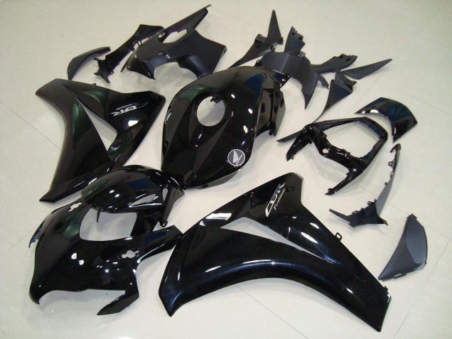 Glänzend Schwarz Chrom Aufkleber CBR 1000 RR 08-11 Verkleidungen Glänzend Schwarz Chrom Aufkleber CBR 1000 RR 08-11 Verkleidungen