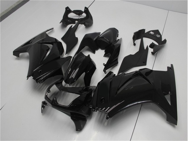 Glänzend Schwarz EX250 08-12 Verkleidungen Glänzend Schwarz EX250 08-12 Verkleidungen