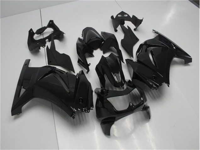 Glänzend Schwarz EX250 08-12 Verkleidungen Glänzend Schwarz EX250 08-12 Verkleidungen