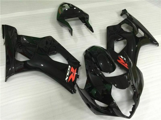 Glänzend Schwarz GSXR 1000 K3 03-04 Vollverkleidung Glänzend Schwarz GSXR 1000 K3 03-04 Vollverkleidung
