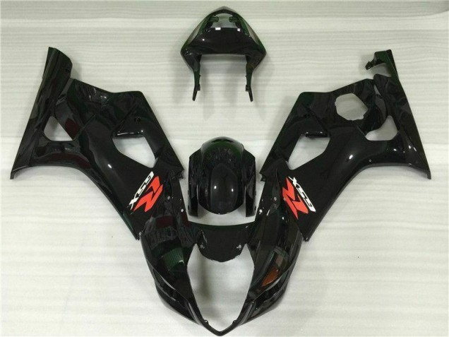 Glänzend Schwarz GSXR 1000 K3 03-04 Vollverkleidung Glänzend Schwarz GSXR 1000 K3 03-04 Vollverkleidung