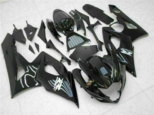 Glänzend Schwarz GSXR 1000 K5 05-06 Verkleidung Glänzend Schwarz GSXR 1000 K5 05-06 Verkleidung