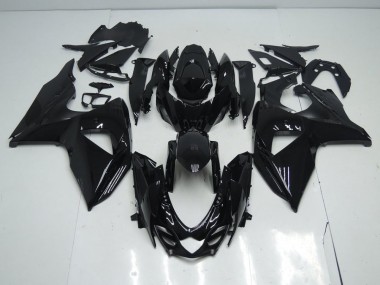 Glänzend Schwarz GSXR 1000 K9 09-16 Verkleidungen