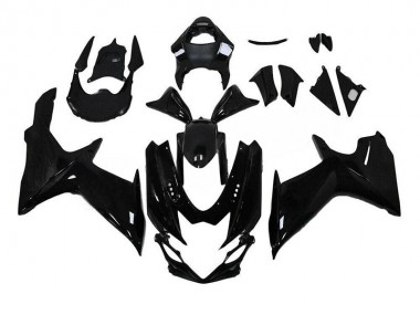 Glänzend Schwarz GSXR 600 / 750 K11 11-24 Verkleidungen