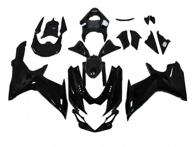 Glänzend Schwarz GSXR 600 / 750 K11 11-24 Verkleidungen