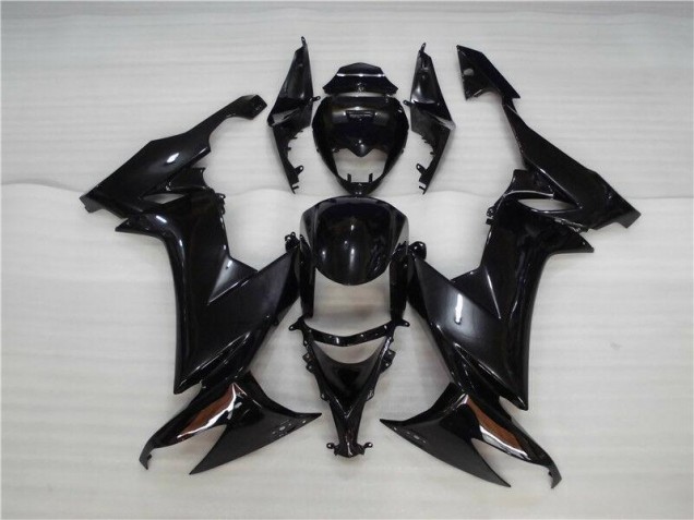 Glänzend Schwarz ZX10R 08-10 Verkleidung Glänzend Schwarz ZX10R 08-10 Verkleidung