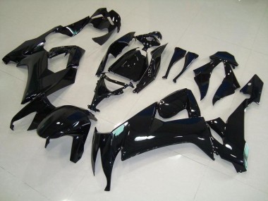 Glänzend Schwarz ZX10R 08-10 Verkleidungen