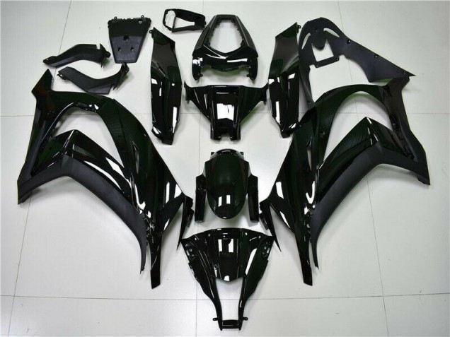 Glänzend Schwarz ZX10R 11-15 Verkleidungen