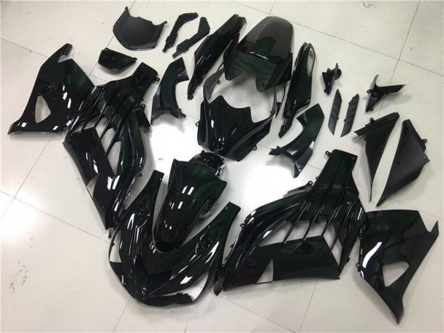 Glänzend Schwarz ZX14R ZZR 1400 12-21 Verkleidung
