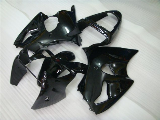 Glänzend Schwarz ZX6R 00-02 Verkleidungen
