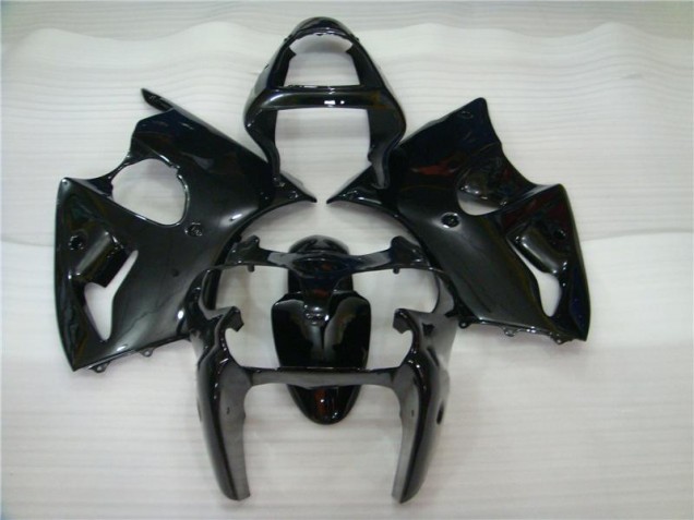 Glänzend Schwarz ZX6R 00-02 Verkleidungen