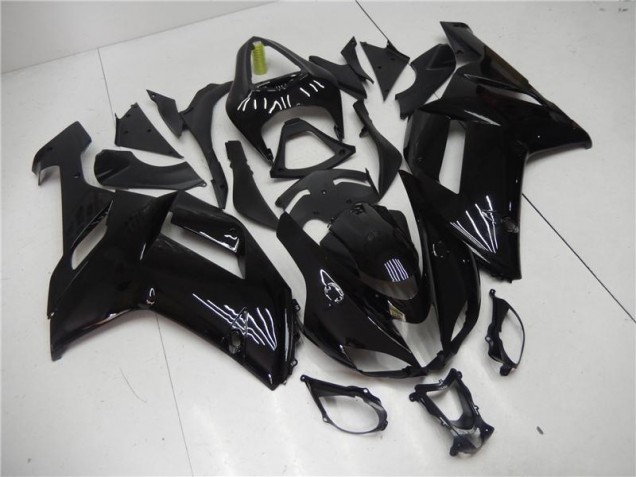 Glänzend Schwarz ZX6R 07-08 Verkleidung Glänzend Schwarz ZX6R 07-08 Verkleidung