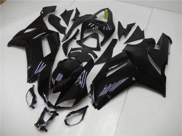 Glänzend Schwarz ZX6R 07-08 Verkleidung Glänzend Schwarz ZX6R 07-08 Verkleidung