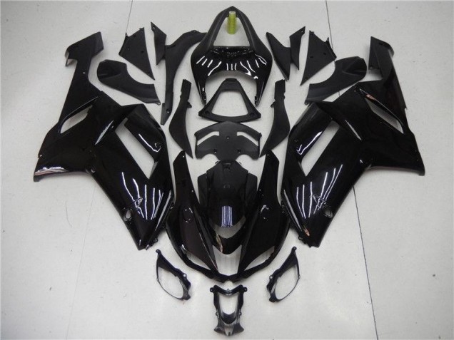 Glänzend Schwarz ZX6R 07-08 Verkleidung Glänzend Schwarz ZX6R 07-08 Verkleidung