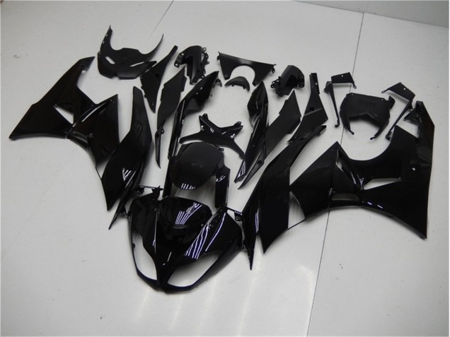 Glänzend Schwarz ZX6R 09-12 Verkleidungen Glänzend Schwarz ZX6R 09-12 Verkleidungen