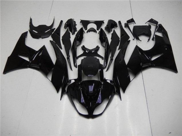 Glänzend Schwarz ZX6R 09-12 Verkleidungen Glänzend Schwarz ZX6R 09-12 Verkleidungen