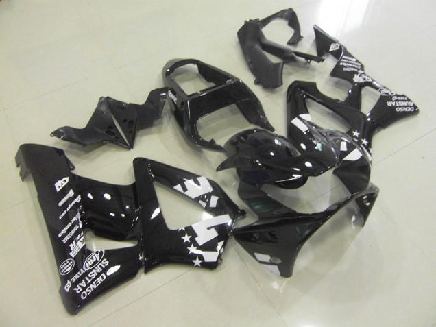 Glänzend Schwarz mit Stern CBR 900 RR 929 00-01 Verkleidungen Glänzend Schwarz mit Stern CBR 900 RR 929 00-01 Verkleidungen