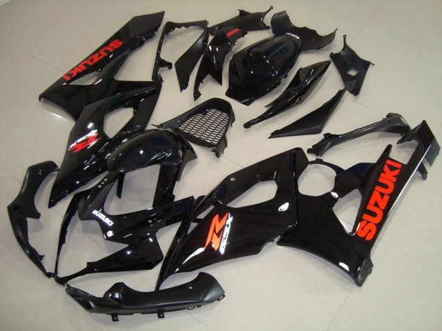 Glänzend schwarz roter Aufkleber GSXR 1000 K5 05-06 Verkleidungen Glänzend schwarz roter Aufkleber GSXR 1000 K5 05-06 Verkleidungen