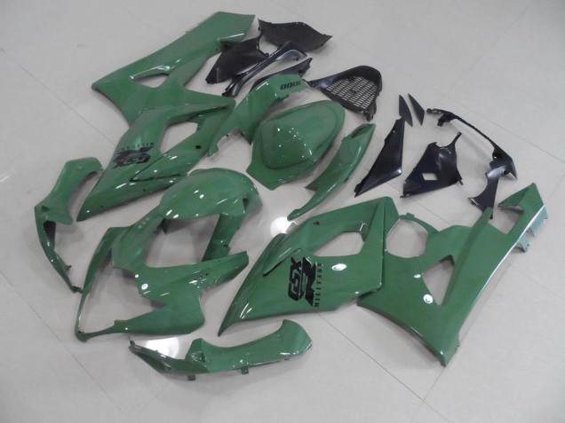 Glänzendes Armee Grün GSXR 1000 K5 05-06 Verkleidungen Glänzendes Armee Grün GSXR 1000 K5 05-06 Verkleidungen