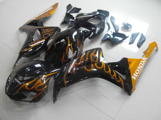 Gold Flamme CBR 1000 RR 06-07 Verkleidungen Gold Flamme CBR 1000 RR 06-07 Verkleidungen