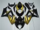 Gold Schwarz GSXR 1000 K7 07-08 Verkleidung Gold Schwarz GSXR 1000 K7 07-08 Verkleidung