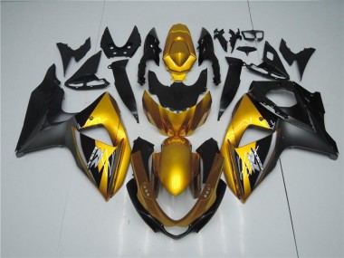 Gold Schwarz GSXR 1000 K9 09-16 Verkleidungen