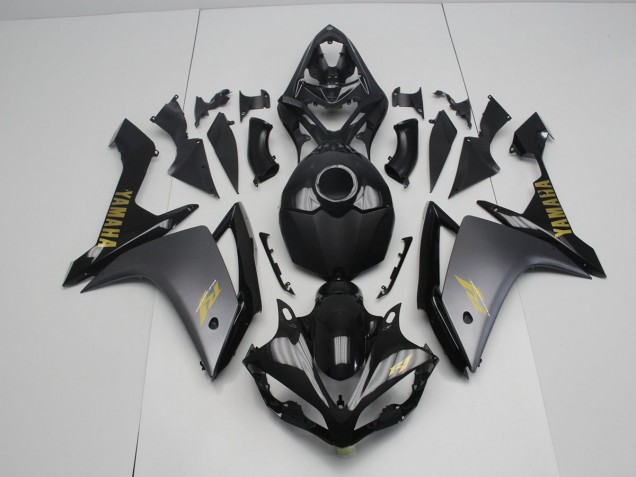 Grau Schwarz R1 07-08 Verkleidungen Grau Schwarz R1 07-08 Verkleidungen