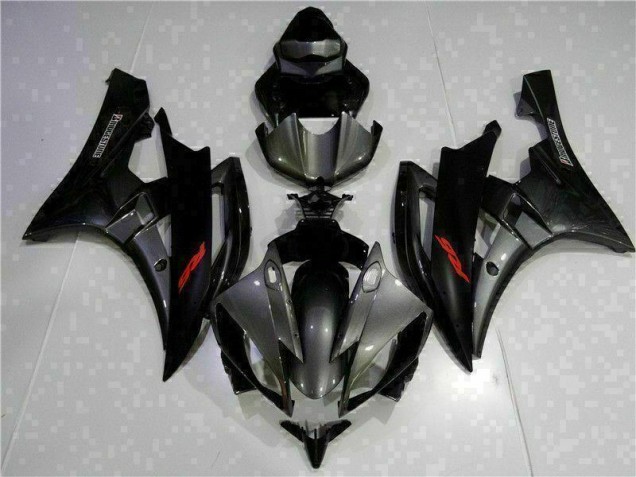 Grau Schwarz R6 06-07 Verkleidungen Grau Schwarz R6 06-07 Verkleidungen