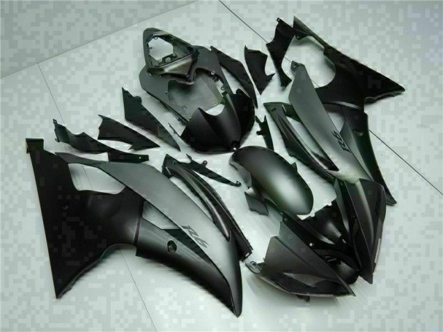 Grau Schwarz R6 08-16 Verkleidungen
