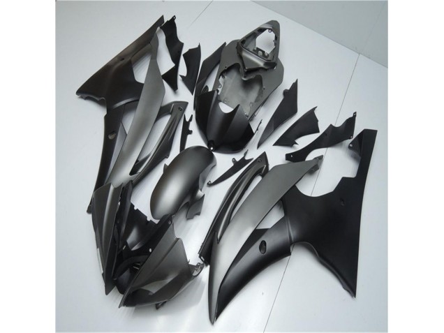 Grau Schwarz R6 08-16 Vollverkleidung Grau Schwarz R6 08-16 Vollverkleidung