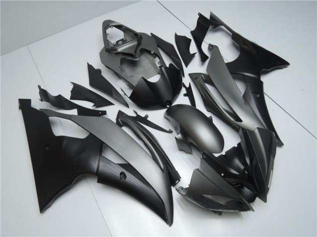 Grau Schwarz R6 08-16 Vollverkleidung Grau Schwarz R6 08-16 Vollverkleidung