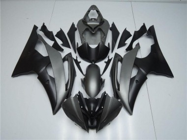 Grau Schwarz R6 08-16 Vollverkleidung
