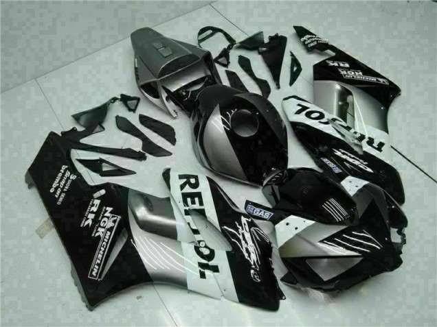 Grau Schwarz Repsol CBR 1000 RR 04-05 Verkleidungen Grau Schwarz Repsol CBR 1000 RR 04-05 Verkleidungen