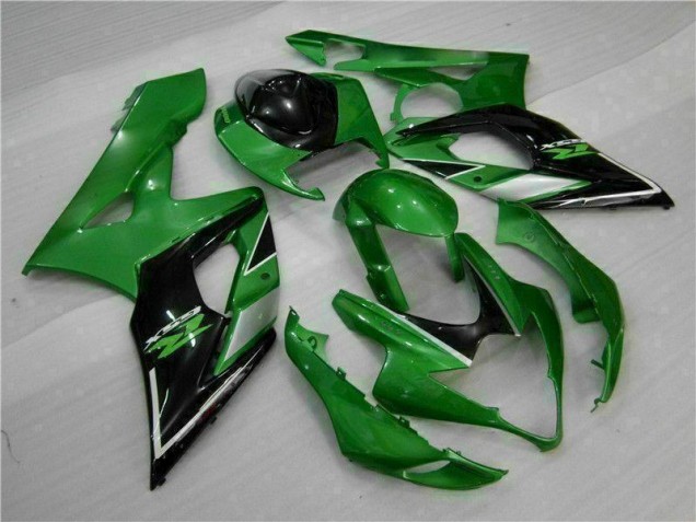 Grün GSXR 1000 K5 05-06 Verkleidung Grün GSXR 1000 K5 05-06 Verkleidung