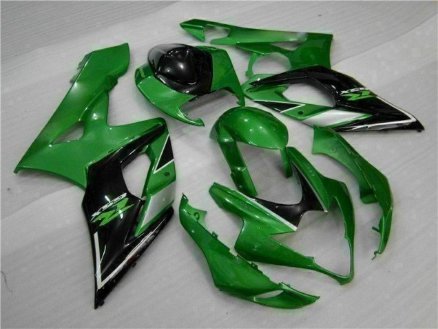 Grün GSXR 1000 K5 05-06 Verkleidung Grün GSXR 1000 K5 05-06 Verkleidung