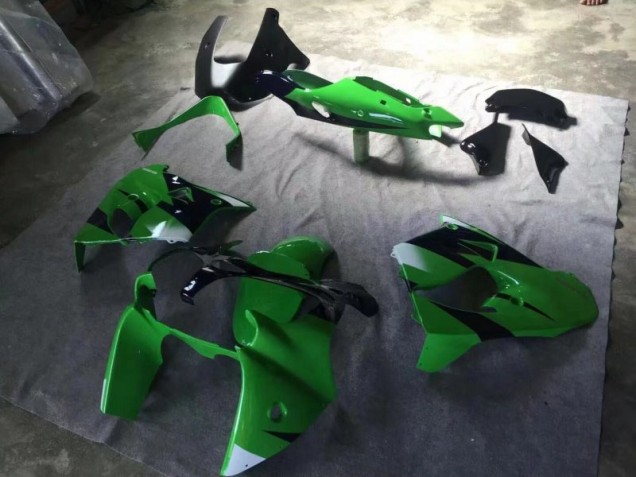 Grün Matt Schwarz Tintenblau ZX9R 00-01 Verkleidungen