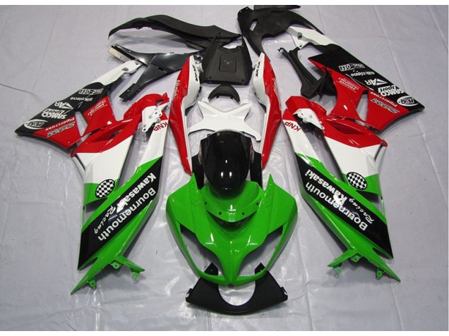 Grün Rot ZX6R 09-12 Verkleidungen Grün Rot ZX6R 09-12 Verkleidungen