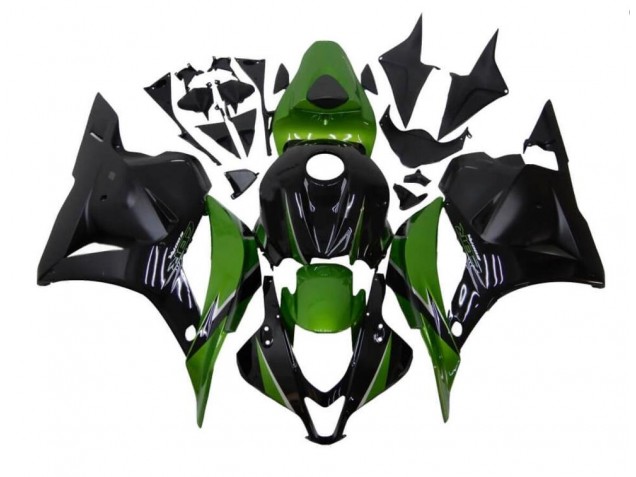 Grün Schwarz CBR 600 RR 09-12 Verkleidungen Grün Schwarz CBR 600 RR 09-12 Verkleidungen