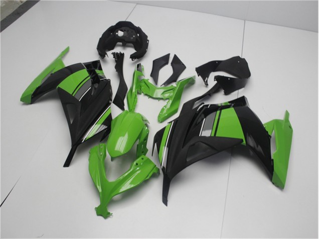 Grün Schwarz EX300 13-16 Verkleidung Grün Schwarz EX300 13-16 Verkleidung