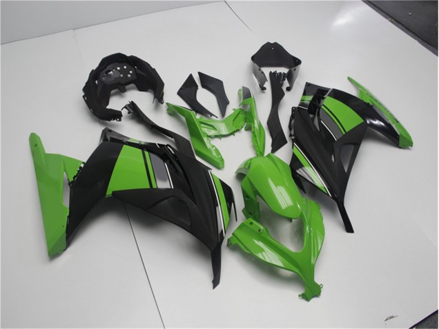 Grün Schwarz EX300 13-16 Verkleidung Grün Schwarz EX300 13-16 Verkleidung