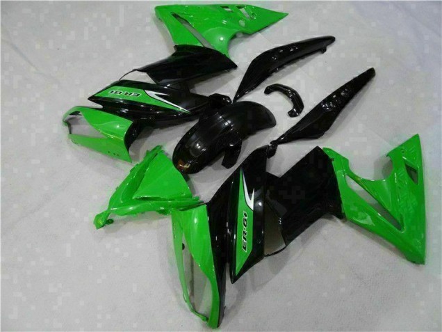 Grün Schwarz EX650 06-08 Verkleidung Grün Schwarz EX650 06-08 Verkleidung