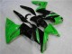 Grün Schwarz EX650 06-08 Verkleidung Grün Schwarz EX650 06-08 Verkleidung