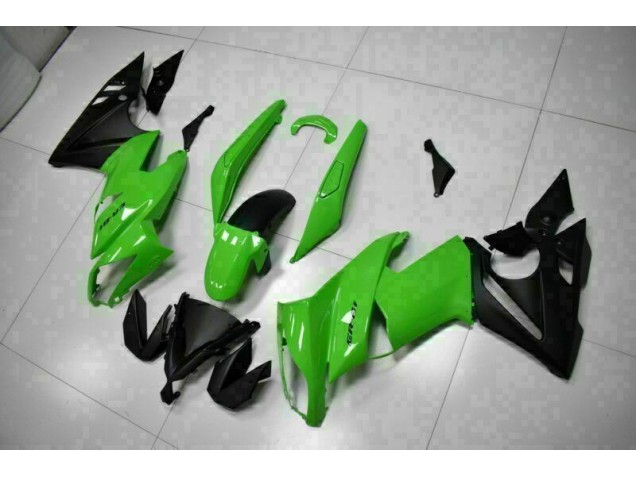 Grün Schwarz EX650 09-11 Verkleidung Grün Schwarz EX650 09-11 Verkleidung