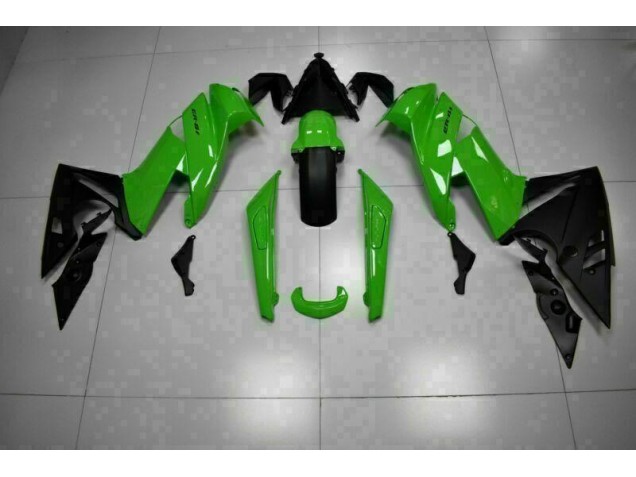 Grün Schwarz EX650 09-11 Verkleidung Grün Schwarz EX650 09-11 Verkleidung