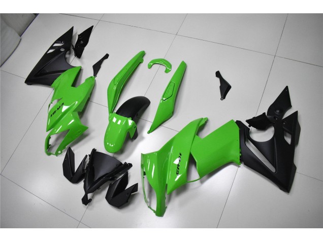 Grün Schwarz EX650 09-11 Verkleidungen Grün Schwarz EX650 09-11 Verkleidungen