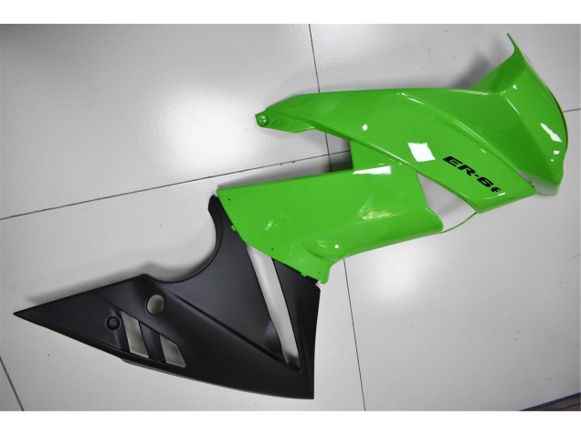 Grün Schwarz EX650 09-11 Verkleidungen Grün Schwarz EX650 09-11 Verkleidungen